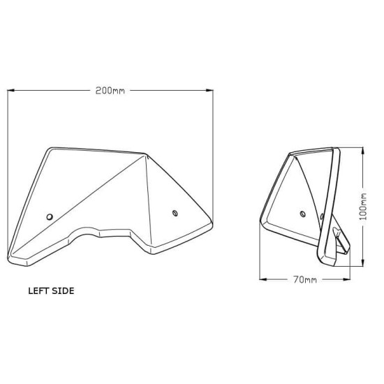 Προστατευτικό κάλυμμα injection Puig BMW R 1250 GS/Adv. μαύρο (σετ) Προστατευτικό κάλυμμα injection Puig BMW R 1250 GS/Adv. μαύρο (σετ)