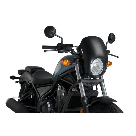 Puig Anarchy semi-fairing Honda CMX 500 Rebel -19 μαύρο ματ Puig Anarchy semi-fairing Honda CMX 500 Rebel -19 μαύρο ματ