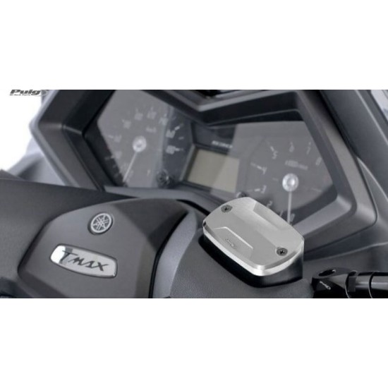 Καπάκια δοχείων υγρών φρένων Puig Yamaha T-MAX 530 ασημί (σετ) Καπάκια δοχείων υγρών φρένων Puig Yamaha T-MAX 530 ασημί (σετ)