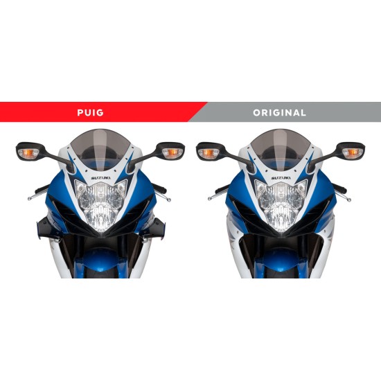 Φτεράκια κάθετης δύναμης Puig Suzuki GSX-R 600/750 11-16 μπλε