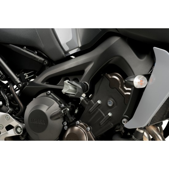 Προστατευτικά μανιτάρια Puig R19 Yamaha MT-09 17-20 μαύρα Προστατευτικά μανιτάρια Puig R19 Yamaha MT-09 17-20 μαύρα