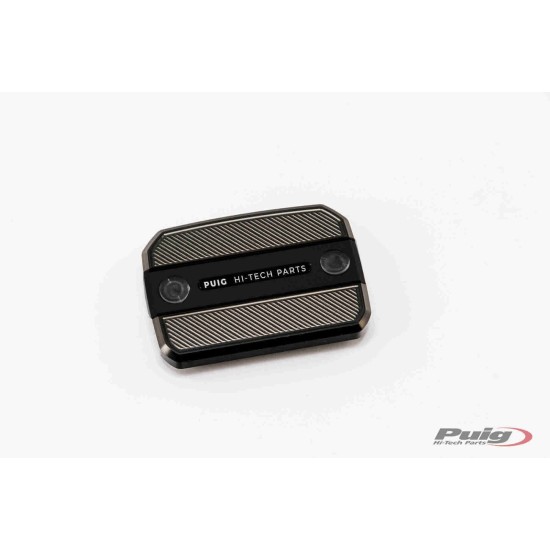 Καπάκι δοχείου υγρών εμπρός φρένου Puig Kymco AK 550 μαύρο Καπάκι δοχείου υγρών εμπρός φρένου Puig Kymco AK 550 μαύρο