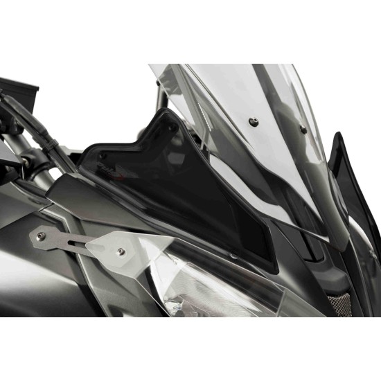 Μπροστινά βοηθήματα αέρα Puig Yamaha MT-07 Tracer/GT -19 σκούρο φιμέ Μπροστινά βοηθήματα αέρα Puig Yamaha MT-07 Tracer/GT -19 σκούρο φιμέ