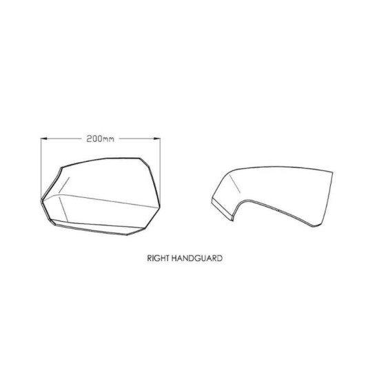 Χούφτες Puig Honda PCX 125-150 14-21 διάφανες Χούφτες Puig Honda PCX 125-150 14-21 διάφανες