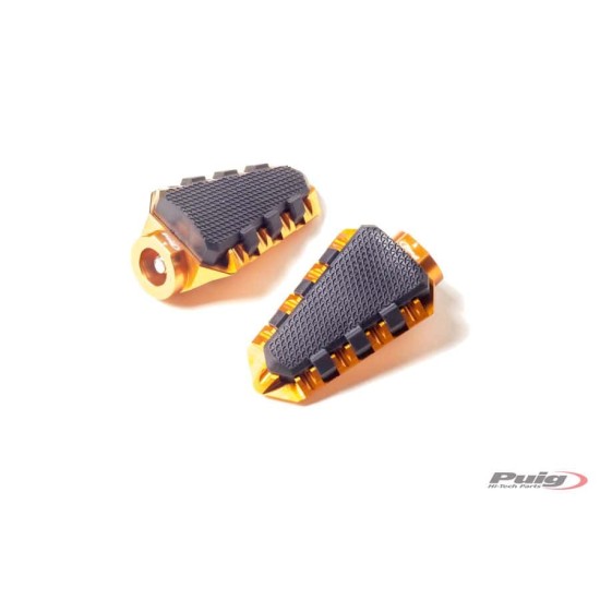 Ρυθμιζόμενα μαρσπιέ συνεπιβάτη PUIG Hi-Tech Trail Yamaha Tracer 7 χρυσά Ρυθμιζόμενα μαρσπιέ συνεπιβάτη PUIG Hi-Tech Trail Yamaha Tracer 7 χρυσά