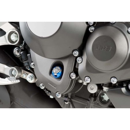 Τάπα λαδιού Puig Hi-Tech Suzuki SV650 ABS/X 16- μπλε Τάπα λαδιού Puig Hi-Tech Suzuki SV650 ABS/X 16- μπλε