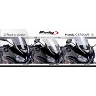 Ζελατίνα Puig Z-Racing Honda CBR 500 R 13-15 διάφανη