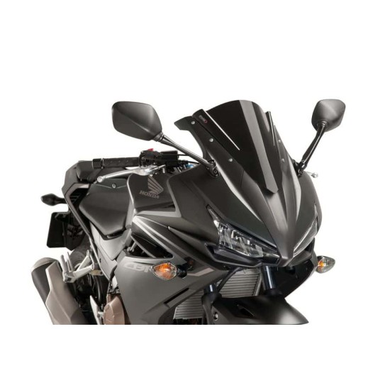 Ζελατίνα Puig Z-Racing Honda CBR 500 R 16-18 μαύρη Ζελατίνα Puig Z-Racing Honda CBR 500 R 16-18 μαύρη
