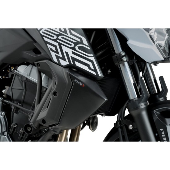 Πλαϊνά καλύμματα ψυγείου Puig Kawasaki Z 650 μαύρα ματ Πλαϊνά καλύμματα ψυγείου Puig Kawasaki Z 650 μαύρα ματ