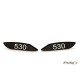 Καπάκια καθρεπτών fairing Puig Yamaha T-MAX 530 μαύρα (σετ) Καπάκια καθρεπτών fairing Puig Yamaha T-MAX 530 μαύρα (σετ)