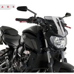 Ζελατίνα Puig Shark Yamaha MT-09 -16 μαύρη