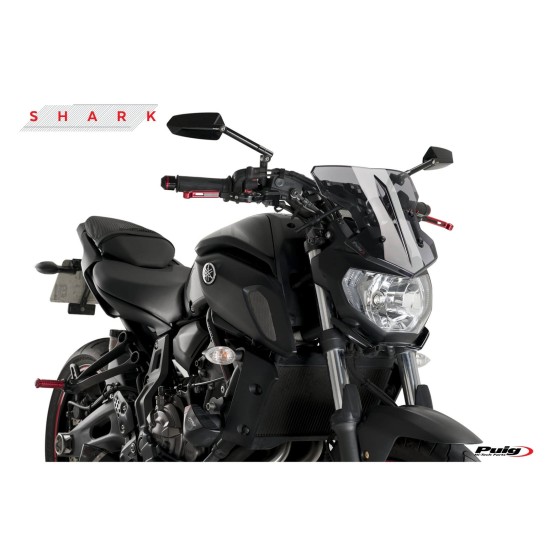 Ζελατίνα Puig Shark Yamaha MT-09 -16 ελαφρώς φιμέ Ζελατίνα Puig Shark Yamaha MT-09 -16 ελαφρώς φιμέ