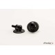 Αναμονές βάσεων πίσω σταντ (bobbins) Puig Pro Yamaha Tracer 9/GT μαύρες