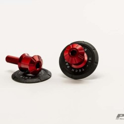 Αναμονές βάσεων πίσω σταντ (bobbins) Puig Pro Yamaha Tracer 9/GT κόκκινες