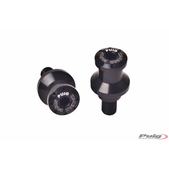 Αναμονές βάσεων πίσω σταντ (bobbins) Puig Suzuki GSX-R 1300 Hayabusa 21- μαύρες