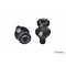 Αναμονές βάσεων πίσω σταντ (bobbins) Puig BENELLI TRK 502 μαύρες