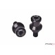 Αναμονές βάσεων πίσω σταντ (bobbins) Puig Honda VFR 800/F μαύρες