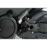 Πίσω καπάκι κινητήρα Puig Yamaha T-MAX 560 μαύρο