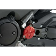 Πίσω καπάκι κινητήρα Puig Yamaha T-MAX 560 κόκκινο