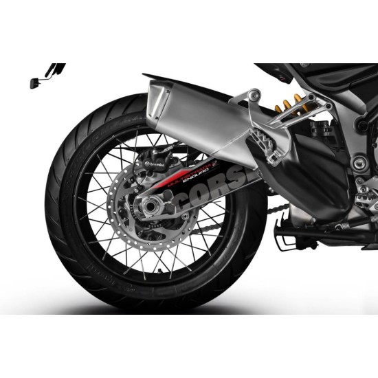 Αυτοκόλλητο ψαλιδιού Puig Ducati Multistrada 1260 Enduro μαύρο Αυτοκόλλητο ψαλιδιού Puig Ducati Multistrada 1260 Enduro μαύρο