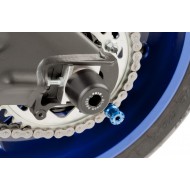 Αναμονές βάσεων πίσω σταντ (bobbins) Puig Triumph Daytona 675 -09 μπλέ