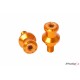 Αναμονές βάσεων πίσω σταντ (bobbins) Puig Suzuki GSX-R 600-750-1000 χρυσές