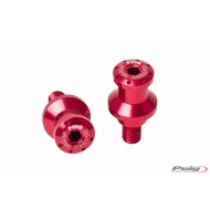 Αναμονές βάσεων πίσω σταντ (bobbins) Puig Triumph Daytona 675 -09 κόκκινες