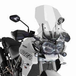 Ζελατίνα Puig Touring ρυθμιζόμενη Triumph Tiger 800/XC/XR 18- διάφανη