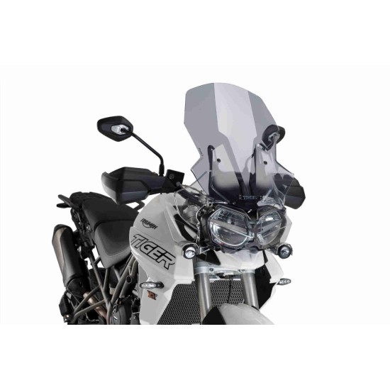 Ζελατίνα Puig Touring ρυθμιζόμενη Triumph Tiger 800/XC/XR 18- ελαφρώς φιμέ Ζελατίνα Puig Touring ρυθμιζόμενη Triumph Tiger 800/XC/XR 18- ελαφρώς φιμέ