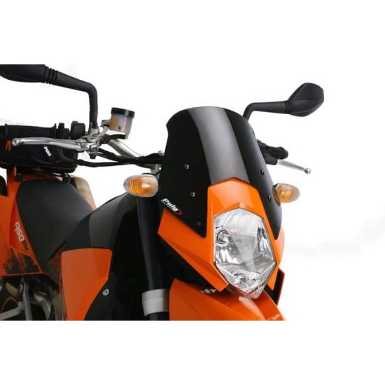 Ζελατίνα PUIG Naked New Generation Sport KTM 950 SM/Super Enduro μαύρη