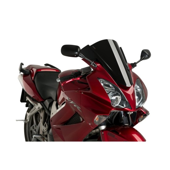 Ζελατίνα racing Puig Honda VFR 800 02-14 μαύρη Ζελατίνα racing Puig Honda VFR 800 02-14 μαύρη