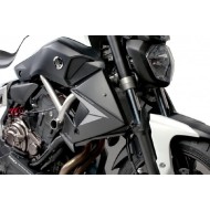 Πλαϊνά καπάκια - panels Puig Yamaha MT-07 -17 μαύρα ματ