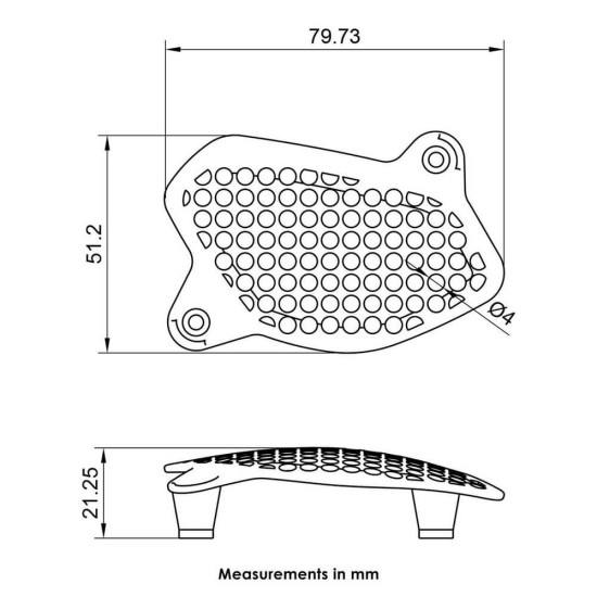 Προστατευτικά κάτω φωτών Pyramid Yamaha Tracer 9/GT μαύρα ματ Προστατευτικά κάτω φωτών Pyramid Yamaha Tracer 9/GT μαύρα ματ