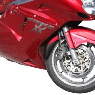 Επέκταση μπροστινού φτερού Honda CBR 1100 XX Blackbird (full set)