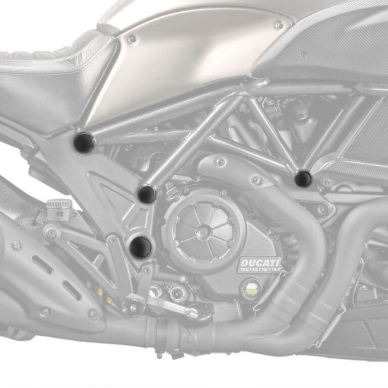 Τάπες υποπλαισίου (σετ) Pyramid Ducati Diavel Τάπες υποπλαισίου (σετ) Pyramid Ducati Diavel