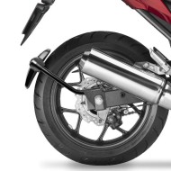 Προστατευτικό φτερό (πίσω) Pyramid Plastics Honda NC 700-750 S/X μαύρο ματ