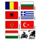 Αυτοκόλλητα EUROPA 4 σετ 7 τεμ. Αυτοκόλλητα EUROPA 4 σετ 7 τεμ.