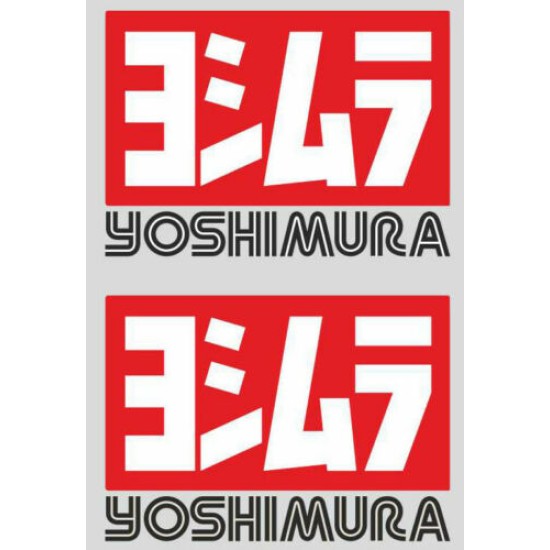 Αυτοκόλλητα QTR Yoshimura για εξατμίσεις (υψηλών θερμοκρασιών) 7,5 x 5,5 εκ. (2 τεμ.) Αυτοκόλλητα QTR Yoshimura για εξατμίσεις (υψηλών θερμοκρασιών) 7,5 x 5,5 εκ. (2 τεμ.)
