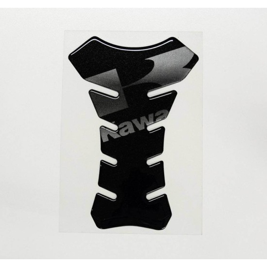 Tankpad Racing Kawasaki μαύρο (ασημί γράμματα) Tankpad Racing Kawasaki μαύρο (ασημί γράμματα)