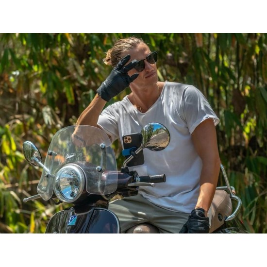 Χαμηλή (κάτω) βάση κινητού Quad Lock 360 για μπαράκι τιμονιού 10-16 χιλ. Χαμηλή (κάτω) βάση κινητού Quad Lock 360 για μπαράκι τιμονιού 10-16 χιλ.