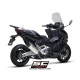 Τελικό εξάτμισης SC-Project SC1-R Honda Forza 750 τιτάνιο-carbon Τελικό εξάτμισης SC-Project SC1-R Honda Forza 750 τιτάνιο-carbon