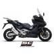 Τελικό εξάτμισης SC-Project SC1-R Honda Forza 750 τιτάνιο-carbon Τελικό εξάτμισης SC-Project SC1-R Honda Forza 750 τιτάνιο-carbon