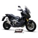 Τελικό εξάτμισης SC-Project SC1-R Honda X-ADV 21- τιτάνιο-carbon