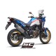 Τελικό εξάτμισης SC-Project Adventure Honda CRF 1000L Africa Twin γκρι ματ-carbon