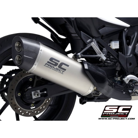 Τελικό εξάτμισης SC-Project Adventure Honda NT 1100 τιτάνιο-carbon Τελικό εξάτμισης SC-Project Adventure Honda NT 1100 τιτάνιο-carbon