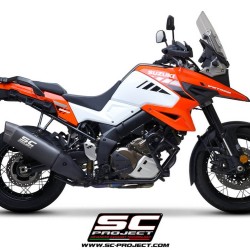 Τελικό εξάτμισης SC-Project Adventure Suzuki V-Strom 1050 XT μαύρο ματ - carbon 