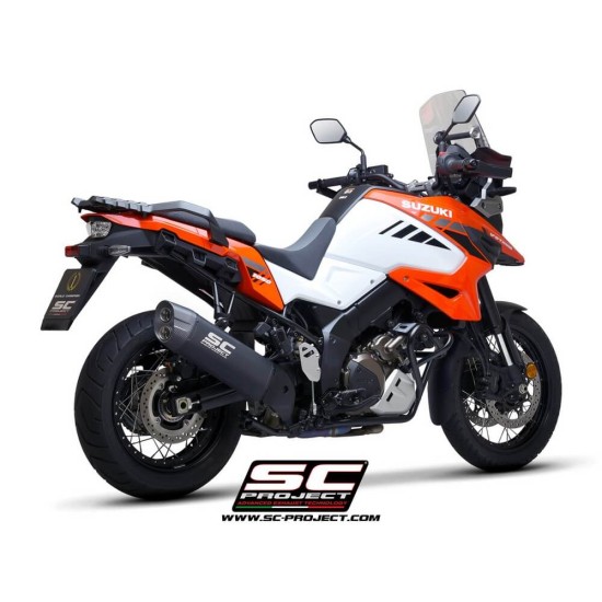 Τελικό εξάτμισης SC-Project Adventure Suzuki V-Strom 1050 XT μαύρο ματ - carbon Τελικό εξάτμισης SC-Project Adventure Suzuki V-Strom 1050 XT μαύρο ματ - carbon