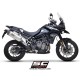 Τελικό εξάτμισης SC-Project Adventure Triumph Tiger 900 GT/Rally/Pro μαύρο ματ-carbon