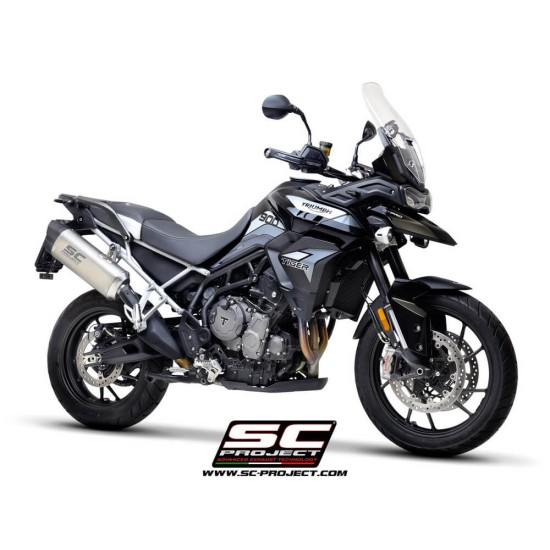 Τελικό εξάτμισης SC-Project Adventure Triumph Tiger 900 GT/Rally/Pro τιτάνιο-carbon