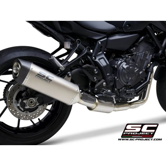 Σύστημα εξάτμισης 2 σε 1 SC-Project Yamaha MT-07 21- Σύστημα εξάτμισης 2 σε 1 SC-Project Yamaha MT-07 21-
